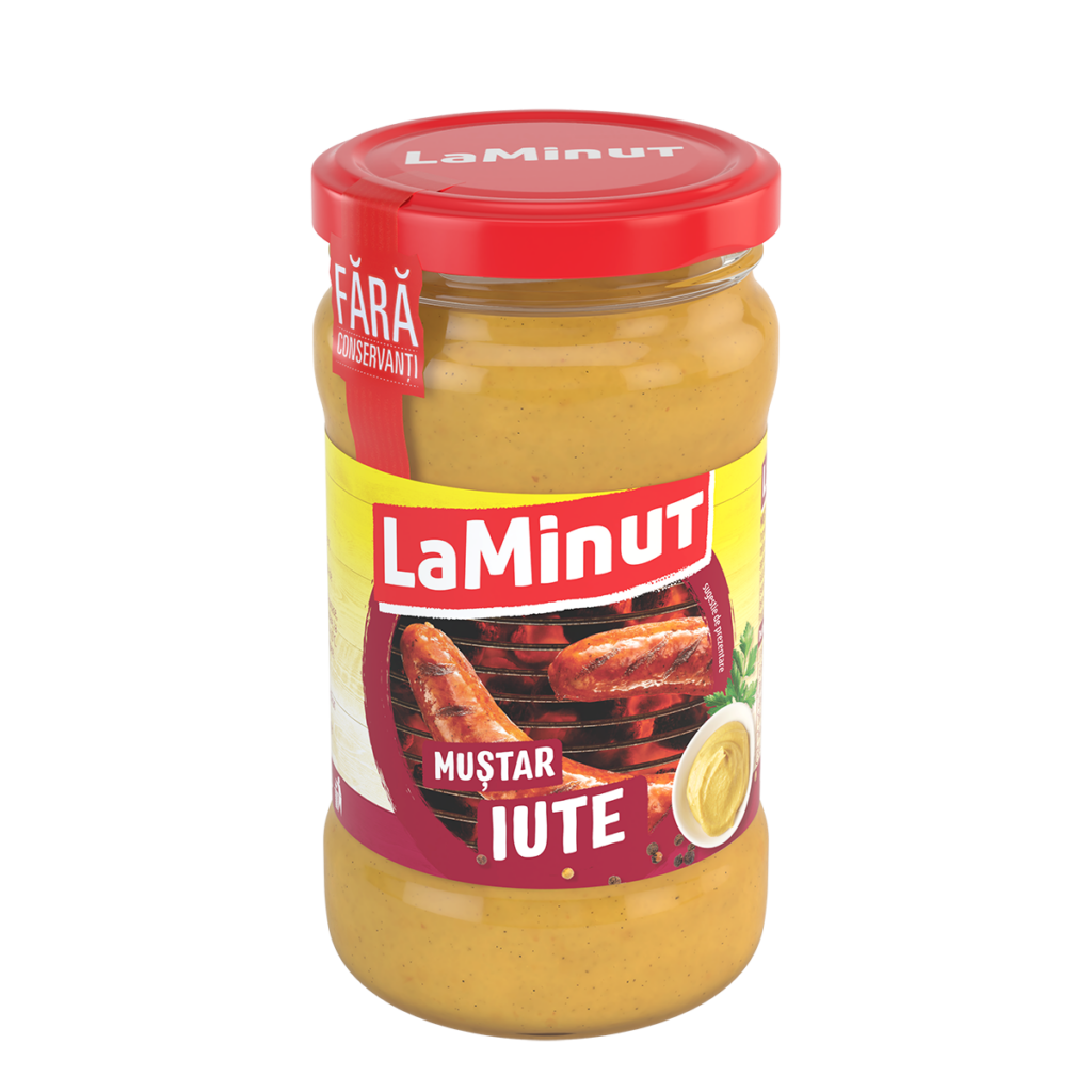 Mustar Iute  Hořčice ostrá  300g