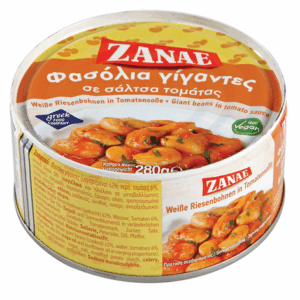 Pečené velké fazole s tomaty a bylinkami  280g