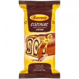 Cozonac Boromir s kakaovým krémem 450g