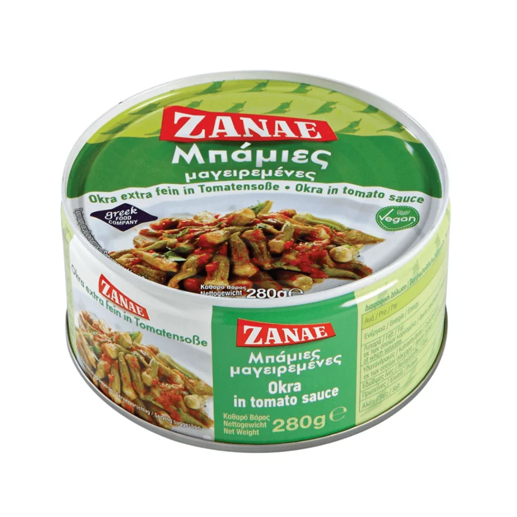 Bamies – řecká OKRA v tomatech 280g