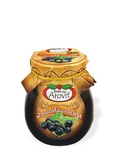 Dulceata de coacaze  Černorybízový džem arovit  340g